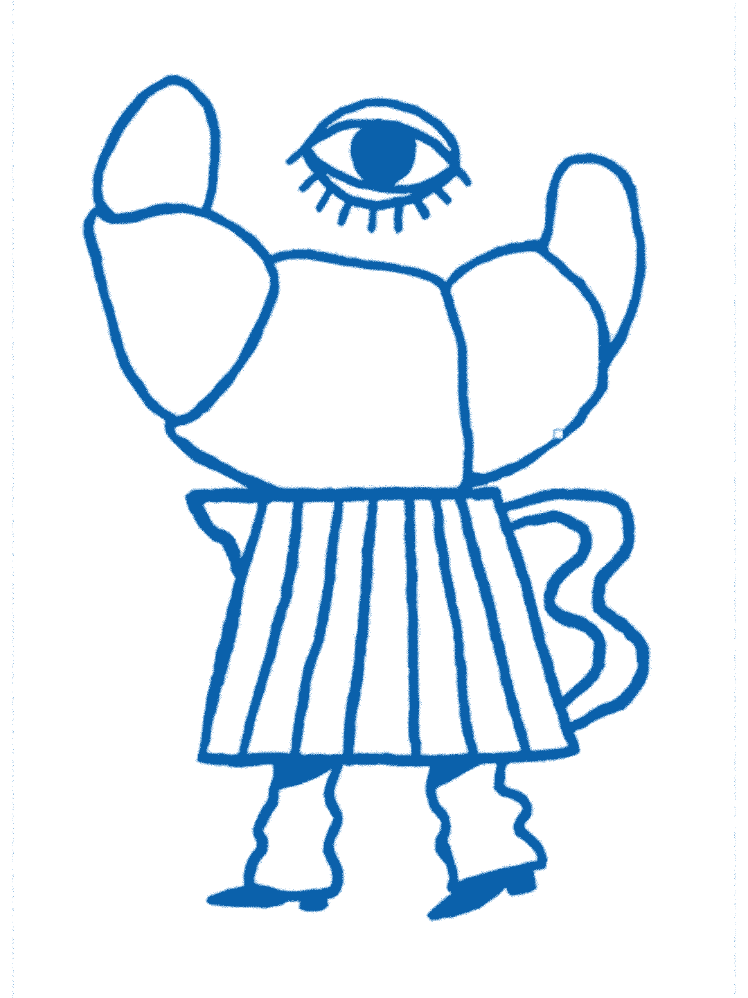 Animierte Bun Voyage Figur